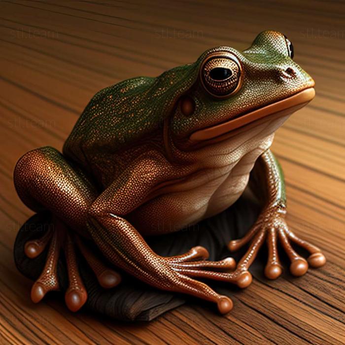 3D model frog (STL)